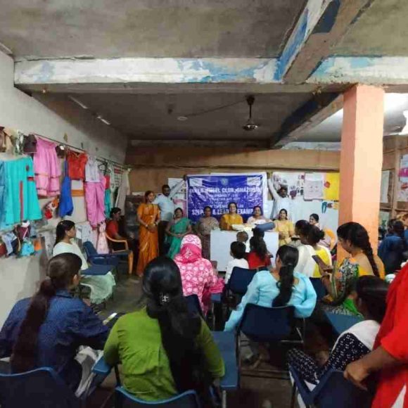 शिक्षक दिवस पर इनर व्हील ने किया शिक्षिकाओं का सम्मान ।
