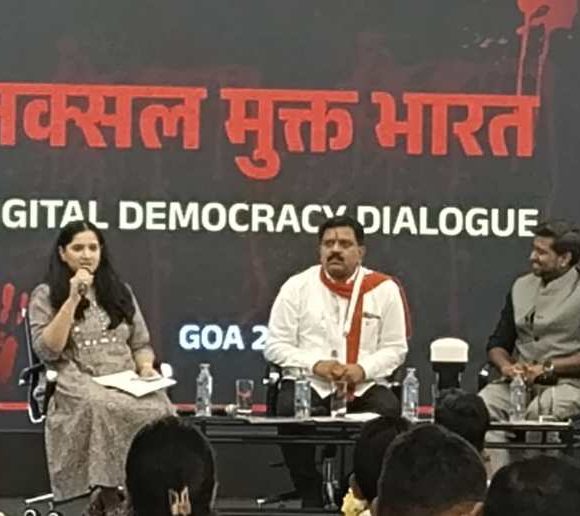 डिजिटल डेमोक्रेसी डायलॉग गोवा का तीसरा दिन, केरल स्टोरी से बस्तर के नक्सलवाद की समाप्ति तक की यात्रा पर व्यापक विमर्श :आचार्य संजय तिवारी