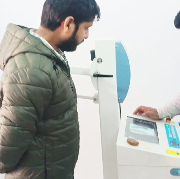 रेवतीपुर सामुदायिक स्वास्थ्य केन्द्र को मिला ऐक्स- रे की आधुनिक मशीन।