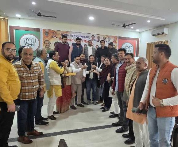 भारतीय जनता पार्टी, नोएडा महानगर के जिला कार्यालय पर एक भव्य आयोजन सम्पन्न।