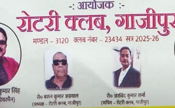 निःशुल्क नेत्र जांच परिक्षण शिविर की तैयारियां लगभग पूर्ण – प्रोजेक्ट चेयरमैन रो० संजीव कुमार सिंह।