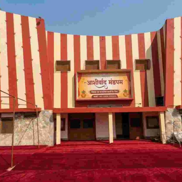 इस नवरात्रि से गहमर क्षेत्र में स्थित आशीर्वाद मंडपम की बुकिंग शुरू।