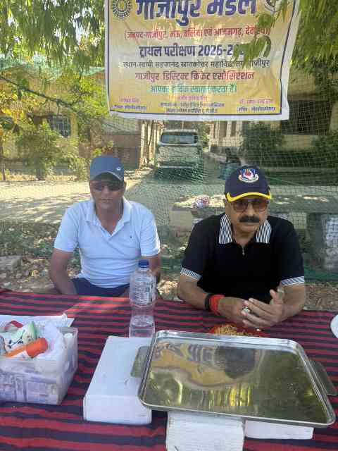 गाजीपुर मंडल के जनपद गाजीपुर, बलिया व मऊ अंडर 14 के खिलाडी चयनित – शाश्वत सिंह, अध्यक्ष – जीडीसीए।