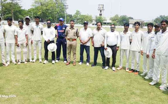 अंडर 16 इंटर डिस्ट्रिक्ट ट्रायल के दोनों मैच में गाजीपुर का वर्चस्व ।