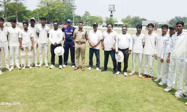 अंडर 16 इंटर डिस्ट्रिक्ट ट्रायल के दोनों मैच में गाजीपुर का वर्चस्व ।