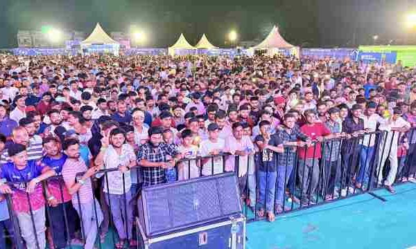 गाजीपुर में आईपीएल फैन पार्क शुरू, 11000 से अधिक क्रिकेट प्रेमियों ने उठाया आनंद।