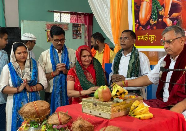 मन्दिर बने सामाजिक चेतना के केंद्र: अरविन्द भाई ओझा