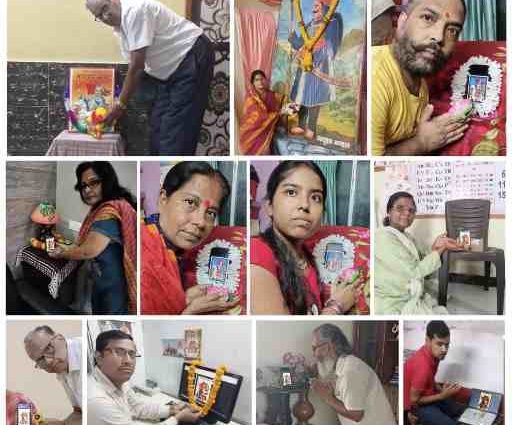 भारतीय जन महासभा के कार्यकर्ताओं ने महाराणा प्रताप की जयंती मनाई।